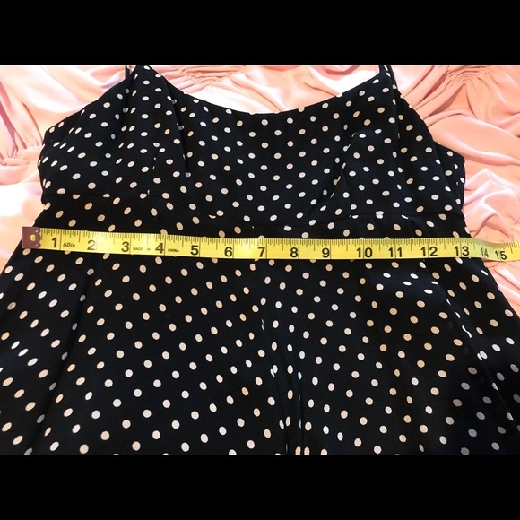 Elizabeth Wayman New York polka dot dress size 2 - Picture 4 of 8